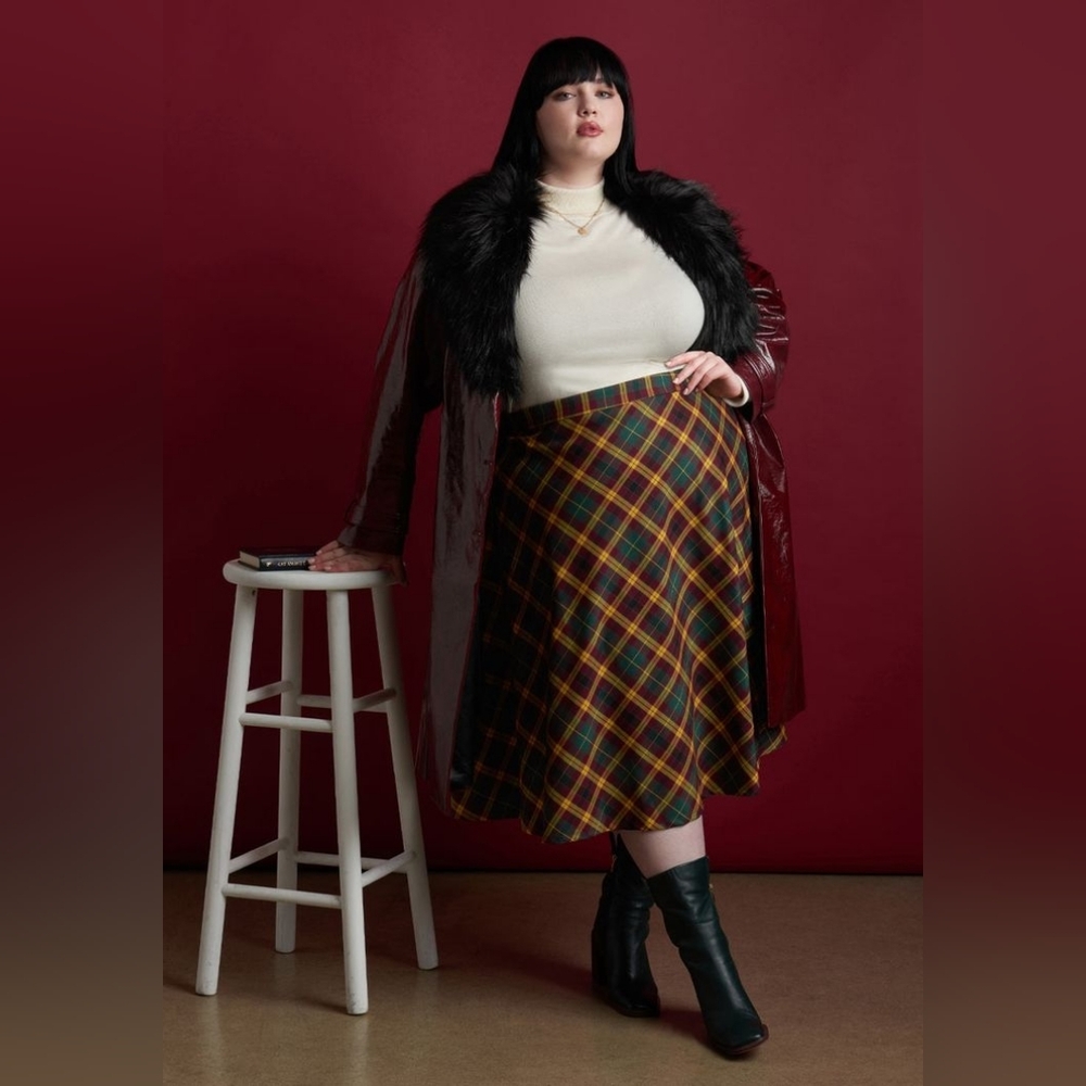 Modcloth Just This Sway A-Line Skirt (Fall Edition) - Picture 6 of 6